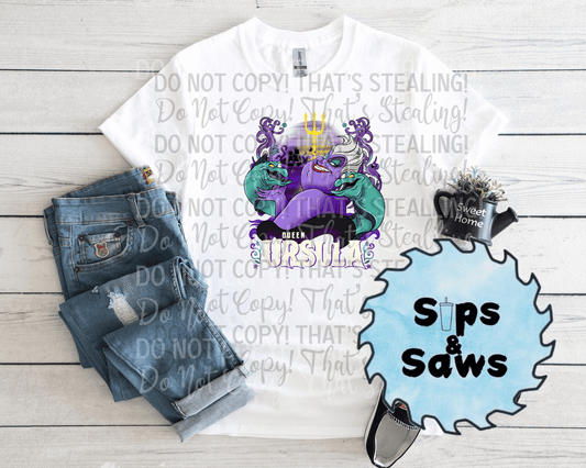 Purple Sea Queen DTF