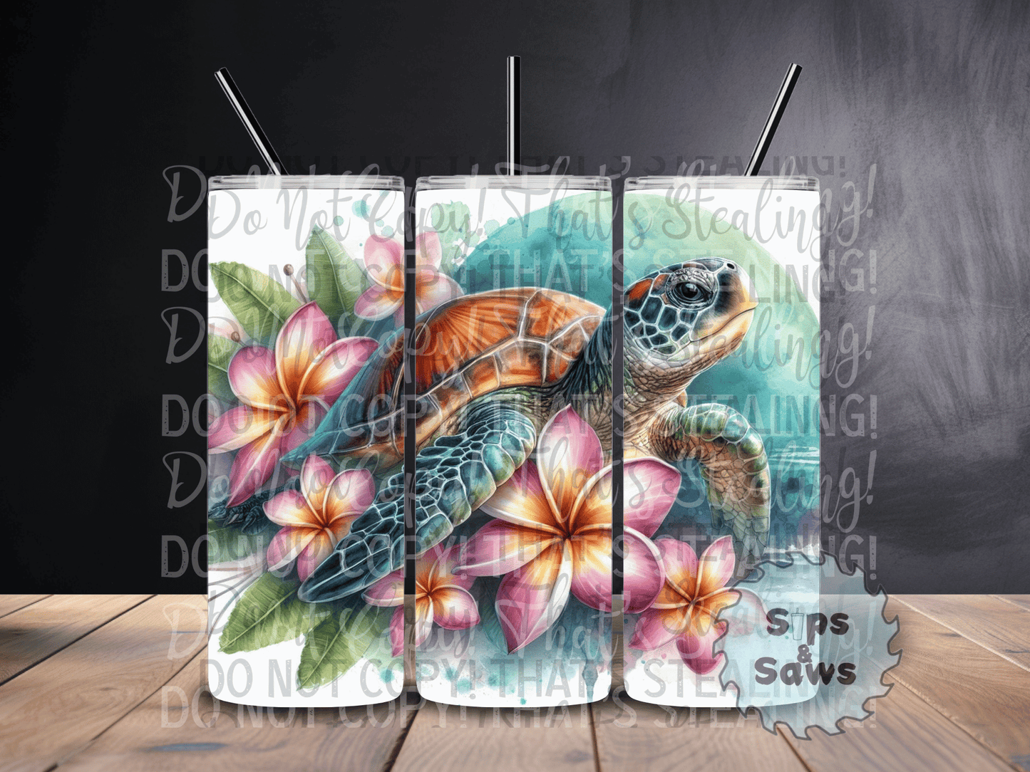 20oz Turtle Tumbler
