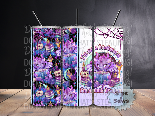 20oz Purple Dragon Tumbler