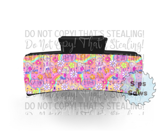 Lizzie Sublimation Hair Clip