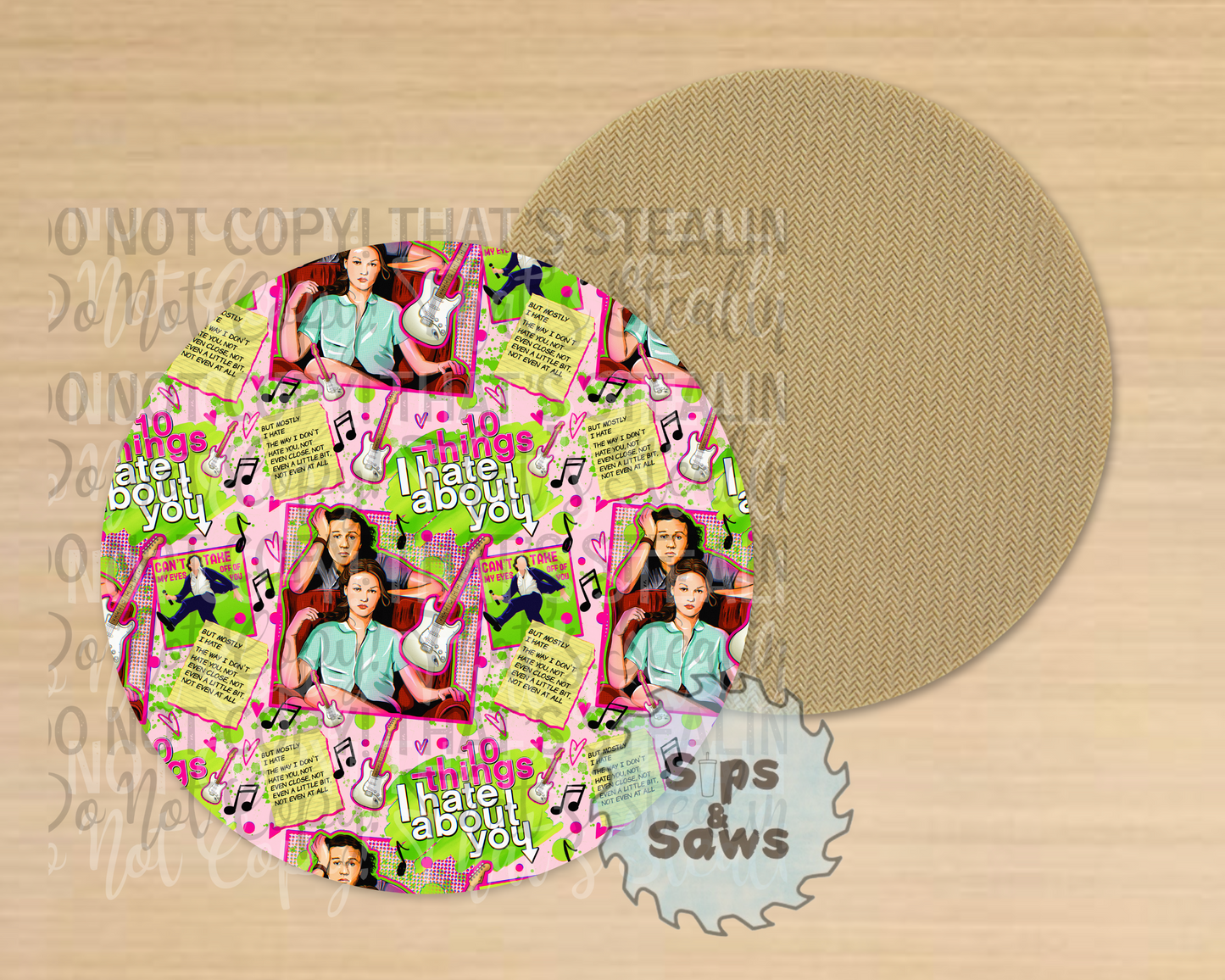 10 Things Sublimation Coaster
