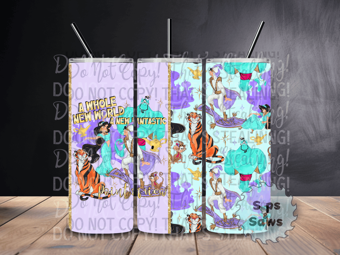 20oz A Whole New World Tumbler