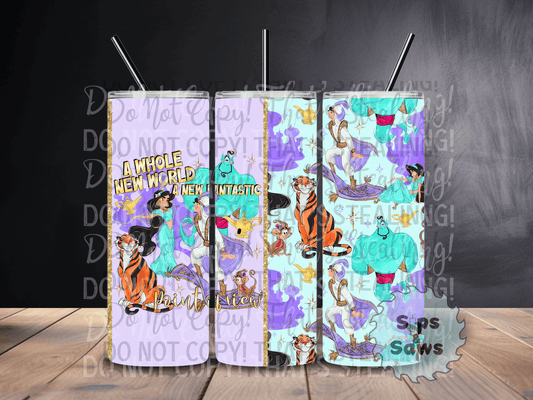 20oz A Whole New World Tumbler