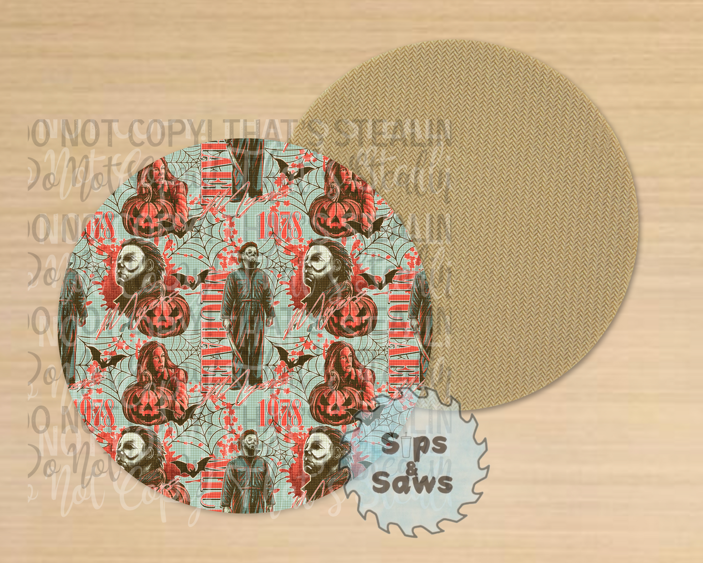 Michael Sublimation Coaster