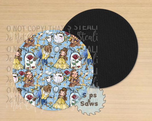Belle Sublimation Coaster