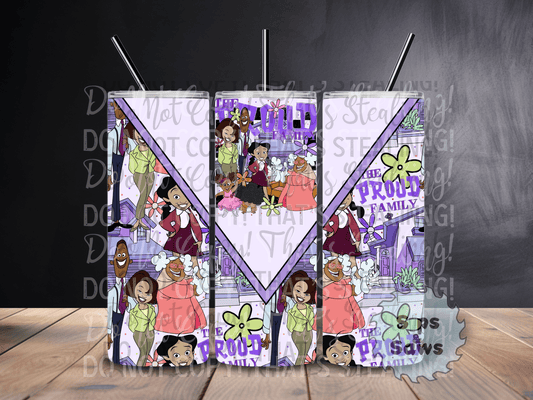 20oz The Proud Family Tumbler