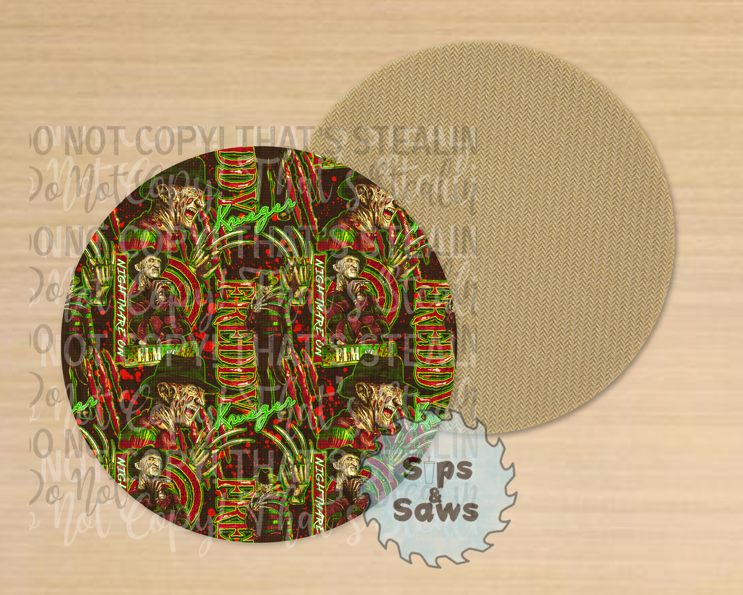 Freddy Sublimation Coaster