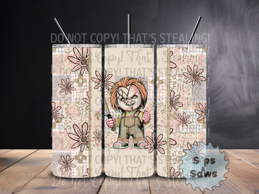 20oz Chucky Sublimation Tumbler