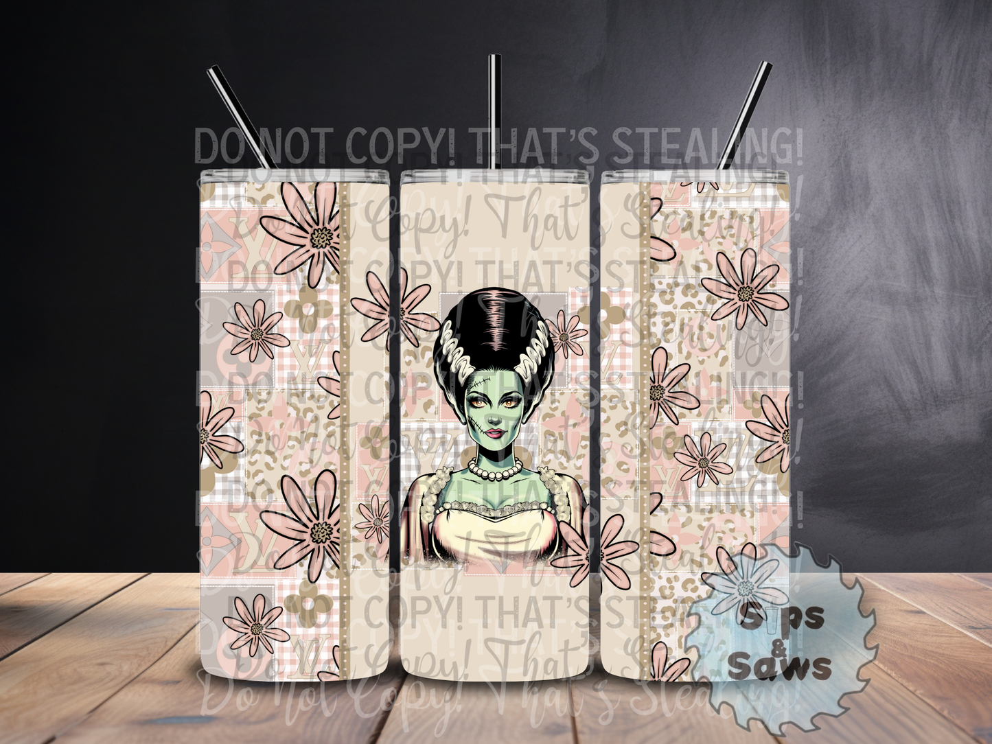 20oz Frankenstein Sublimation Tumbler