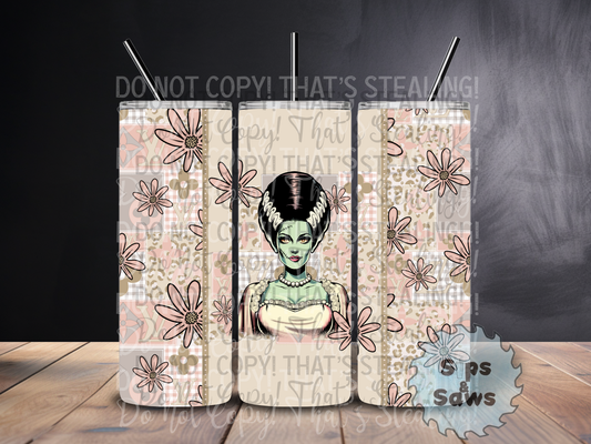 20oz Frankenstein Sublimation Tumbler