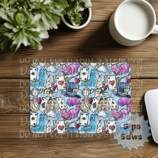 Alice Sublimation Mouse Pad