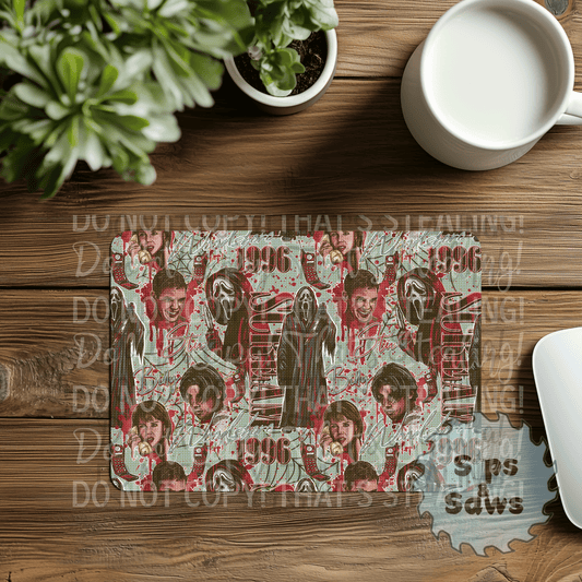 Scream Sublimation Mouse Pad