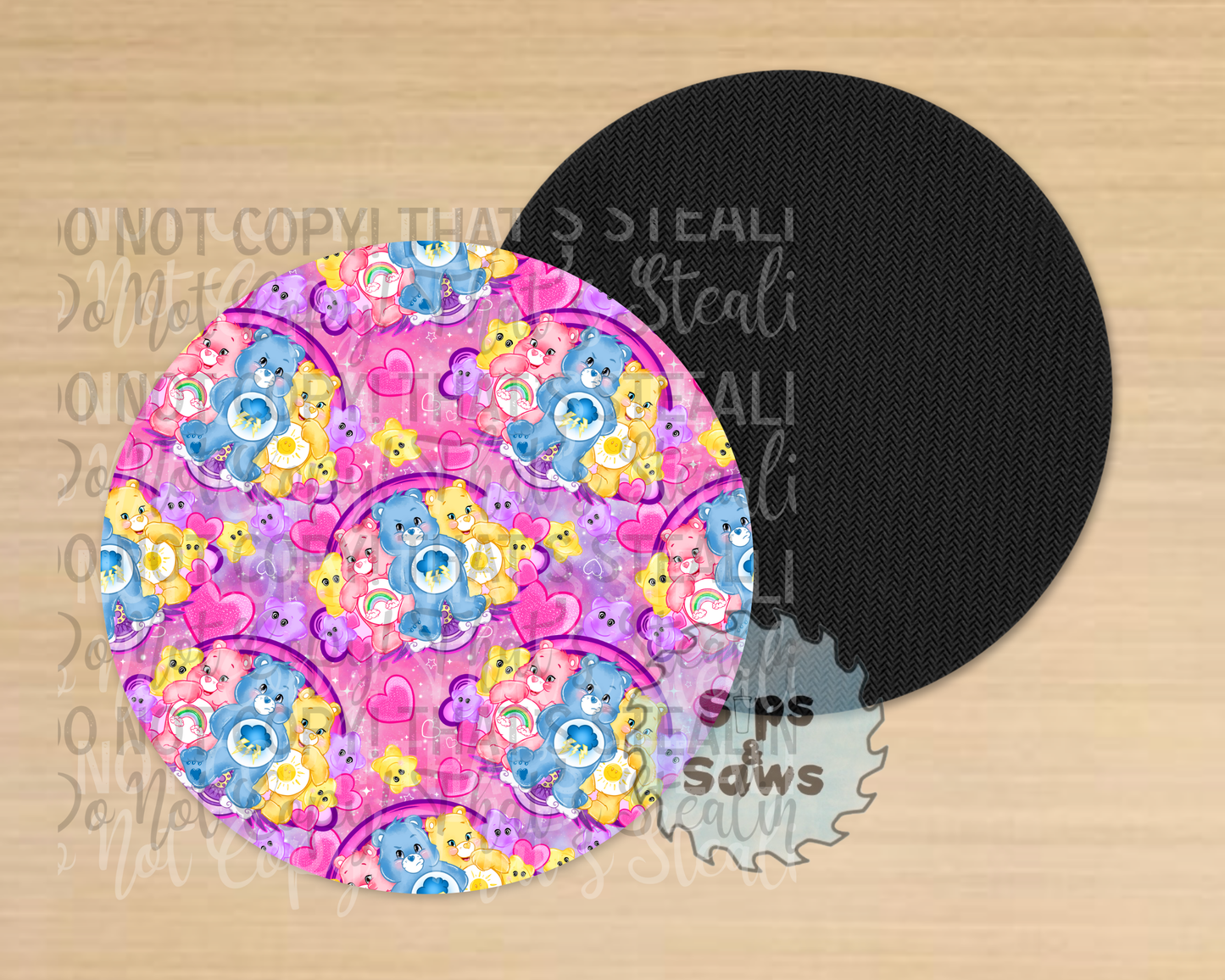 Care Bears Sublimation Coaster