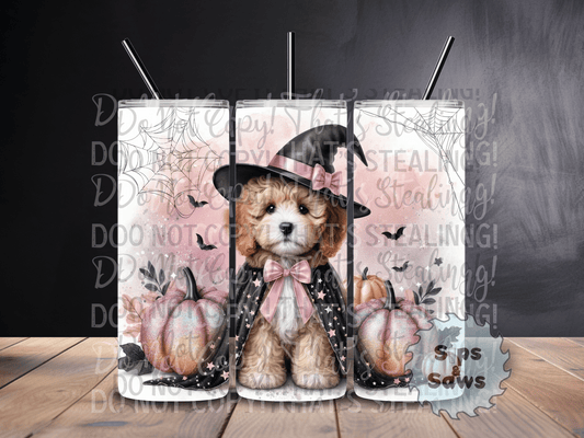 20oz Halloween Cavoodle Tumbler