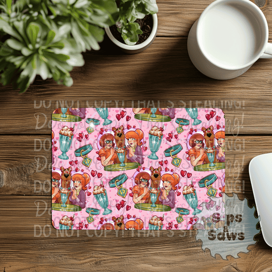 Mystery Milkshake Sublimation Mouse Pad