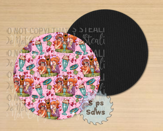 Mystery Milkshake Sublimation Coaster