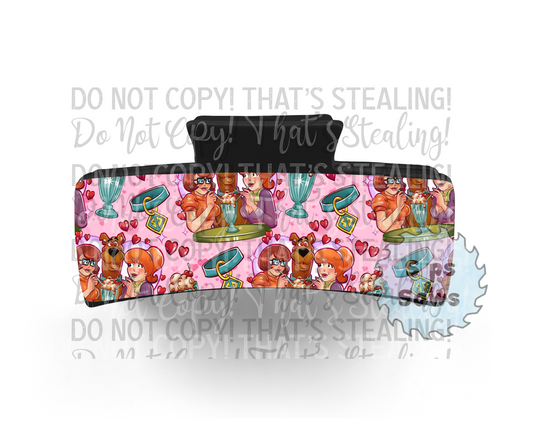 Mystery Sublimation Hair Clip