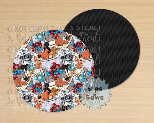 Spider Sublimation Coaster