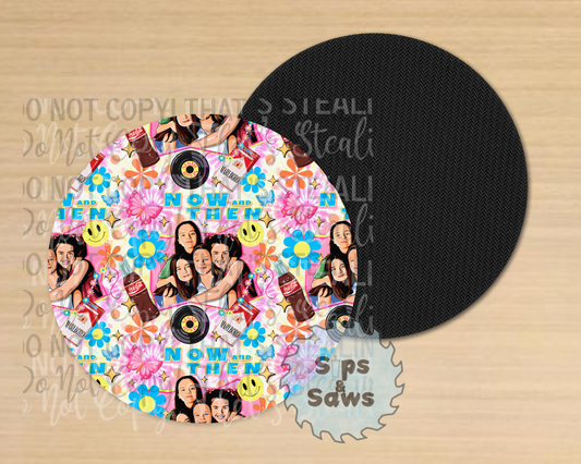 Now & Then Sublimation Coaster