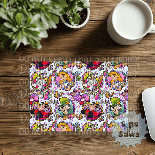 Alice Sublimation Mouse Pad