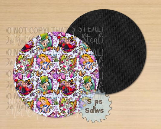 Alice Sublimation Coaster