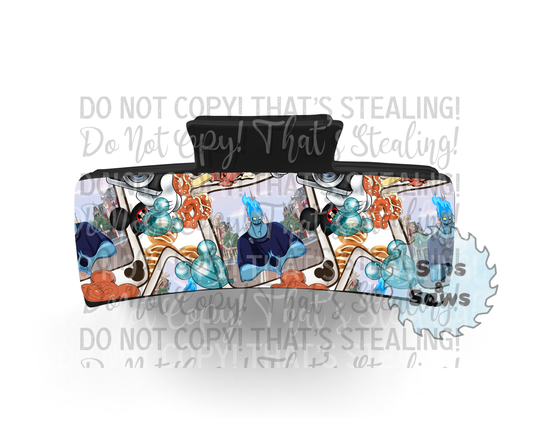 Hades Sublimation Hair Clip