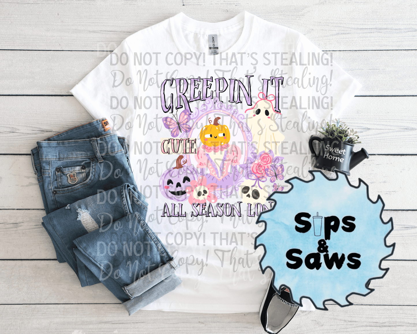 Creeping It Cute All Season Long DTF