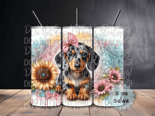 20oz Dachshund Tumbler