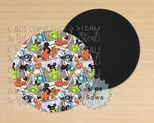 Pascal Sublimation Coaster