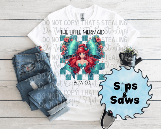 Mermaid Bow DTF