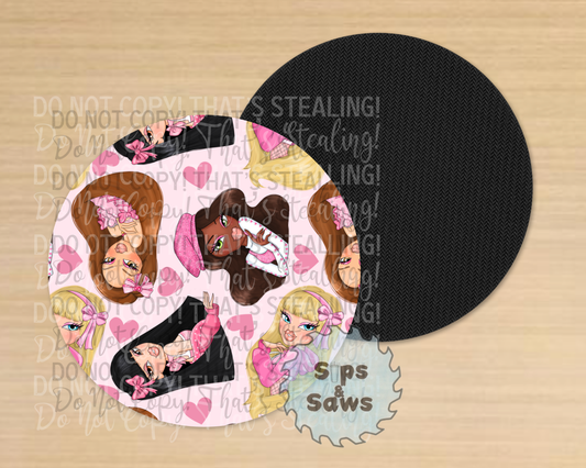 Bratz Sublimation Coaster