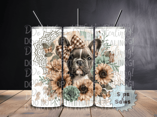 20oz Frenchie Tumbler