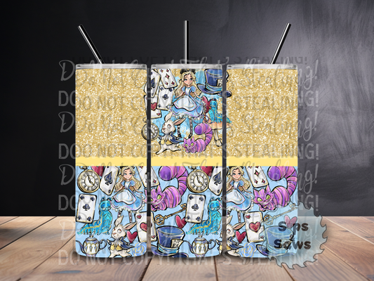 20oz Alice Sublimation Tumbler
