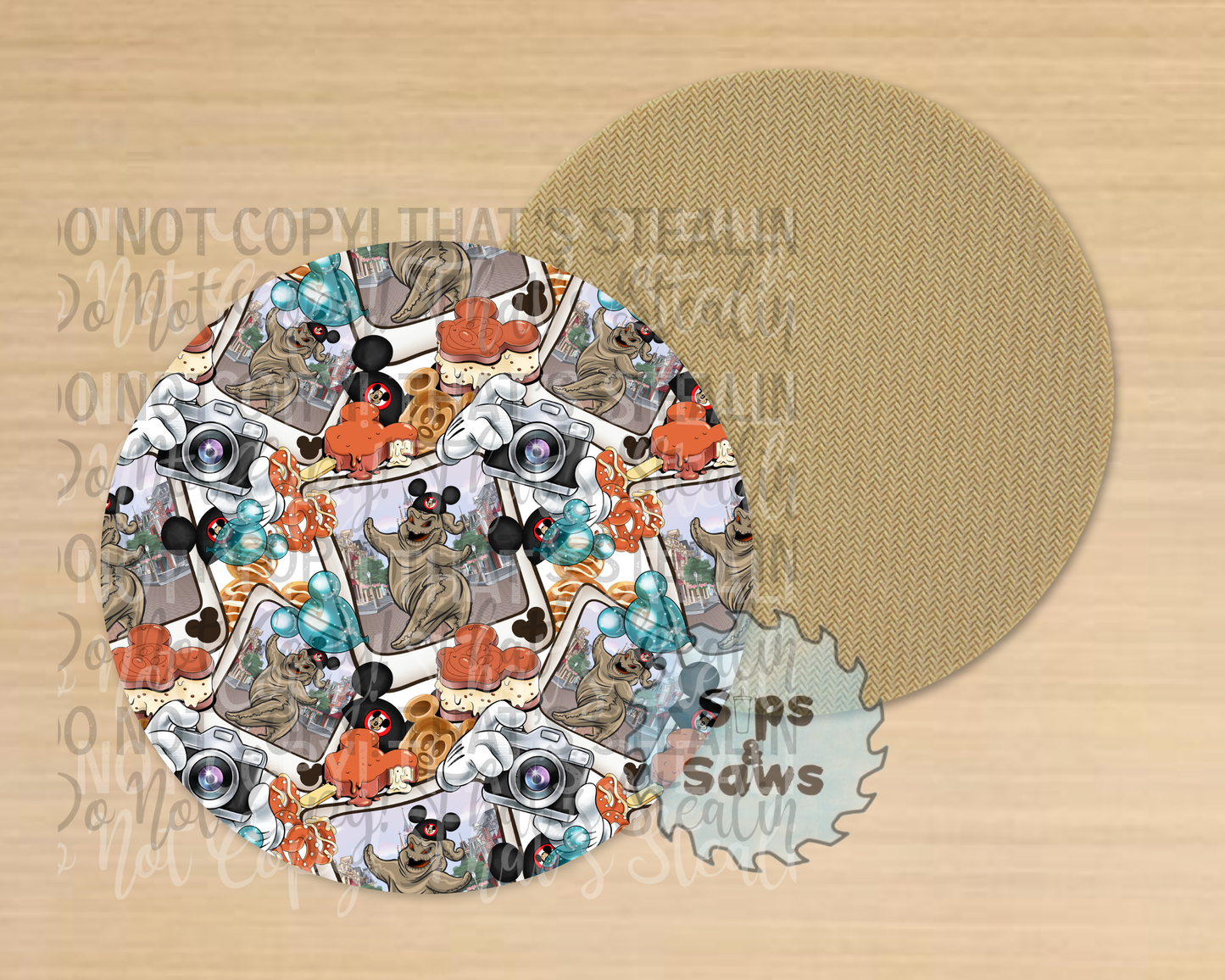 Oogie Sublimation Coaster