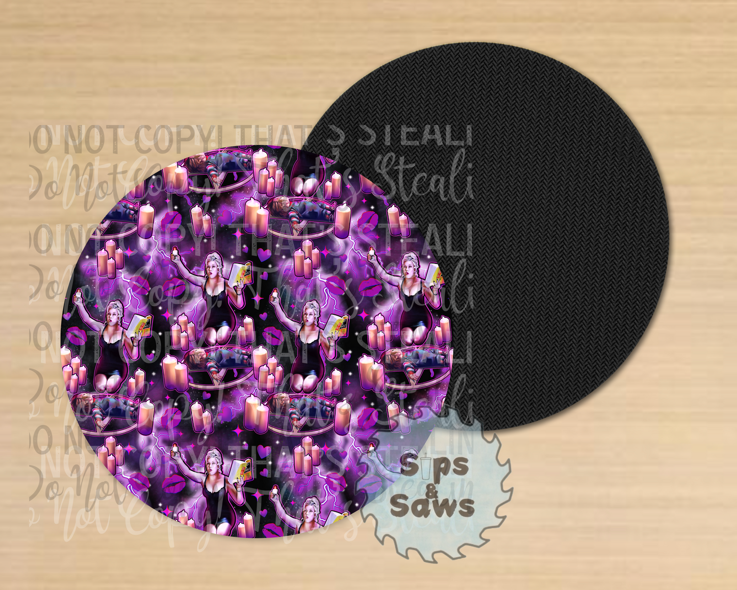 Chucky Sublimation Coaster