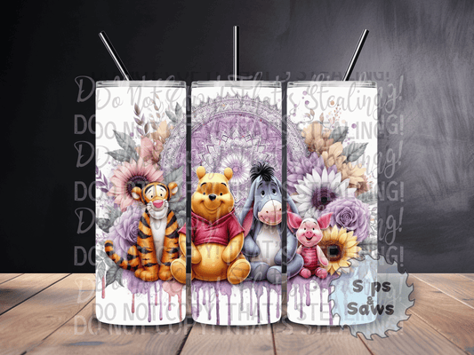 20oz Hunny Bear & Friends Tumbler