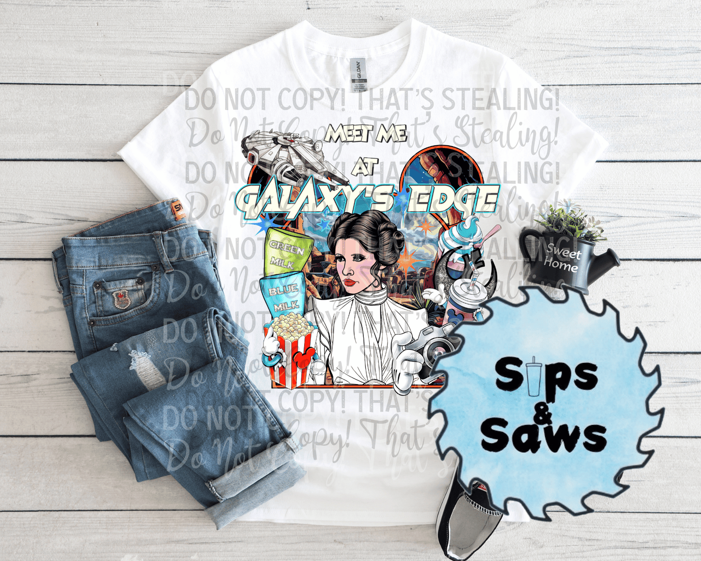 Galaxy Edge Leia DTF
