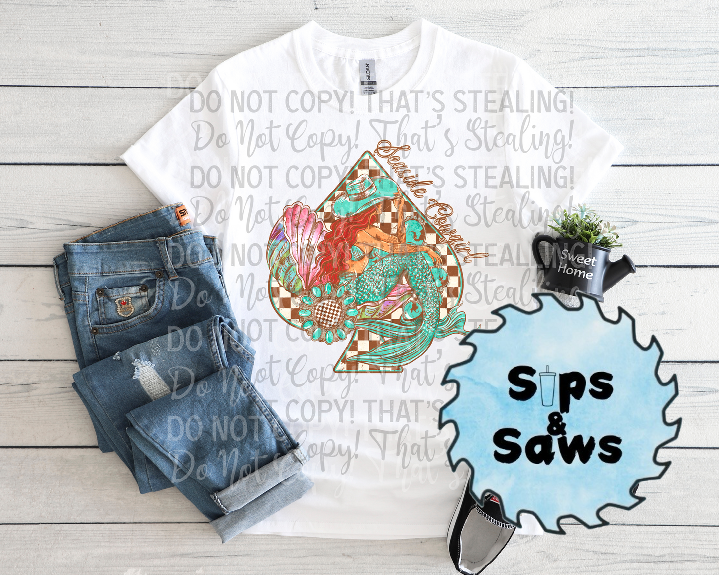 Seaside Cowgirl DTF