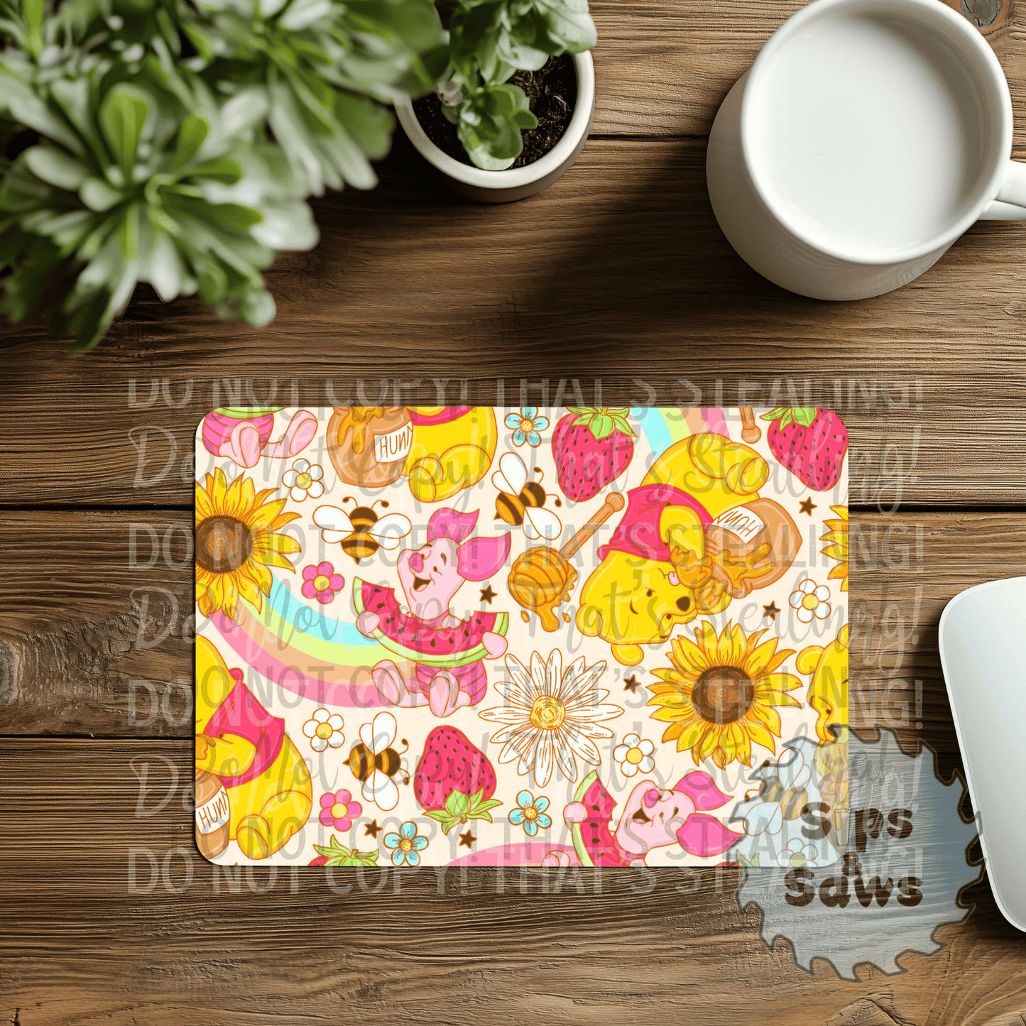 Winnie Sublimation Mouse Pad