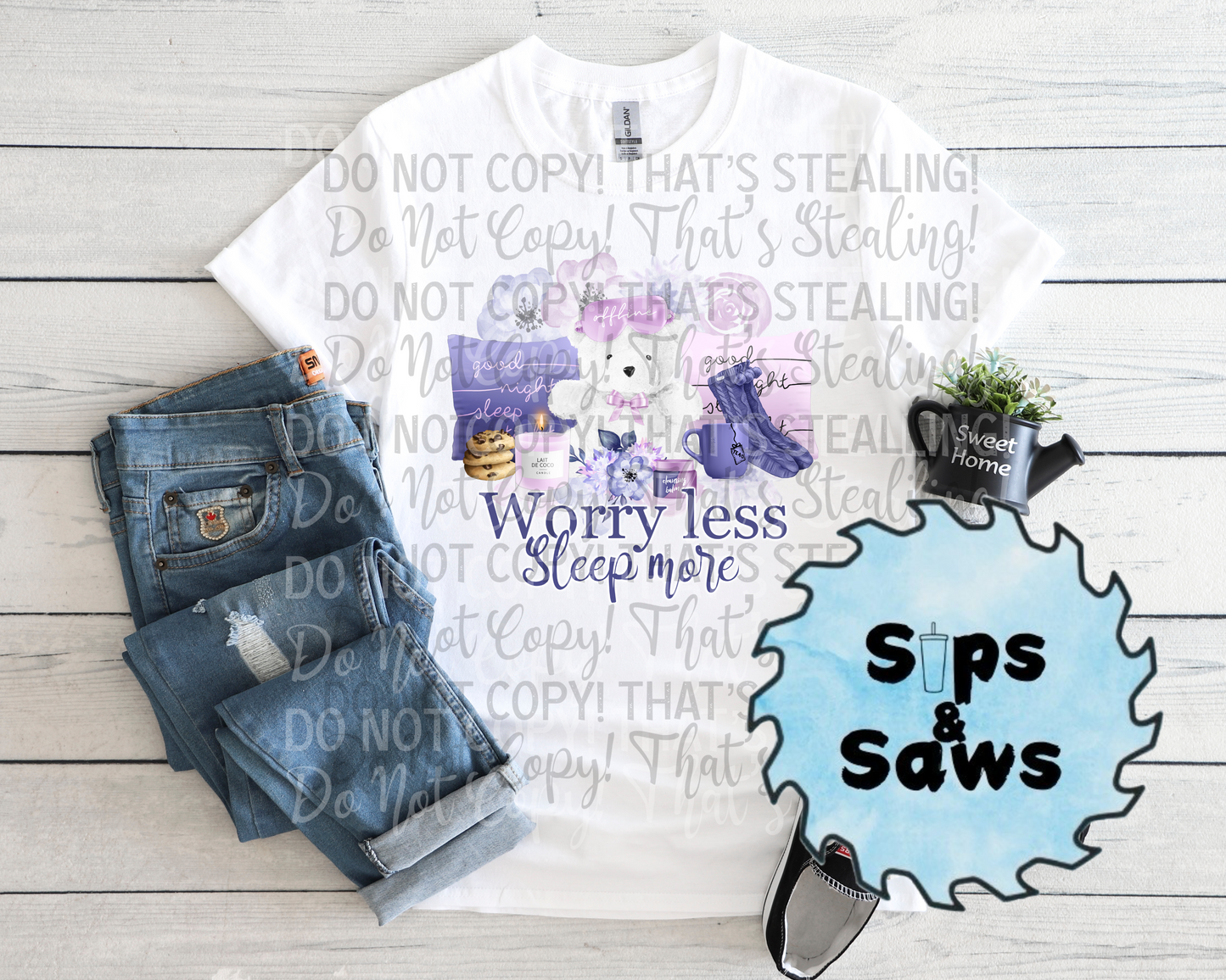 Worry Less DTF