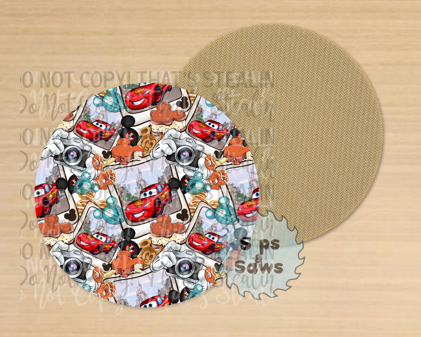 Car Sublimation Coaster