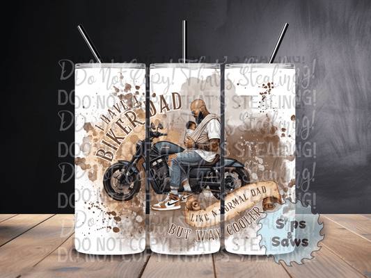20oz Biker Dad Tumbler