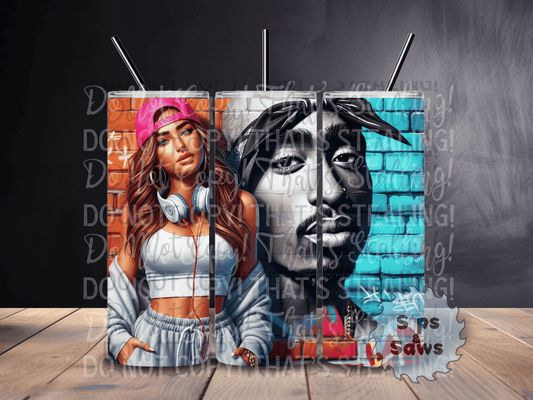 20oz Tupac Tumbler