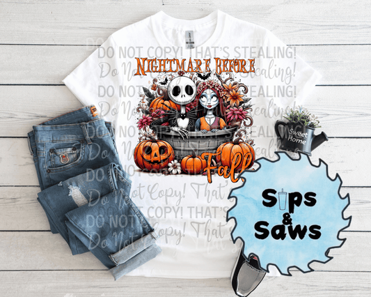 Nightmare Before Fall DTF