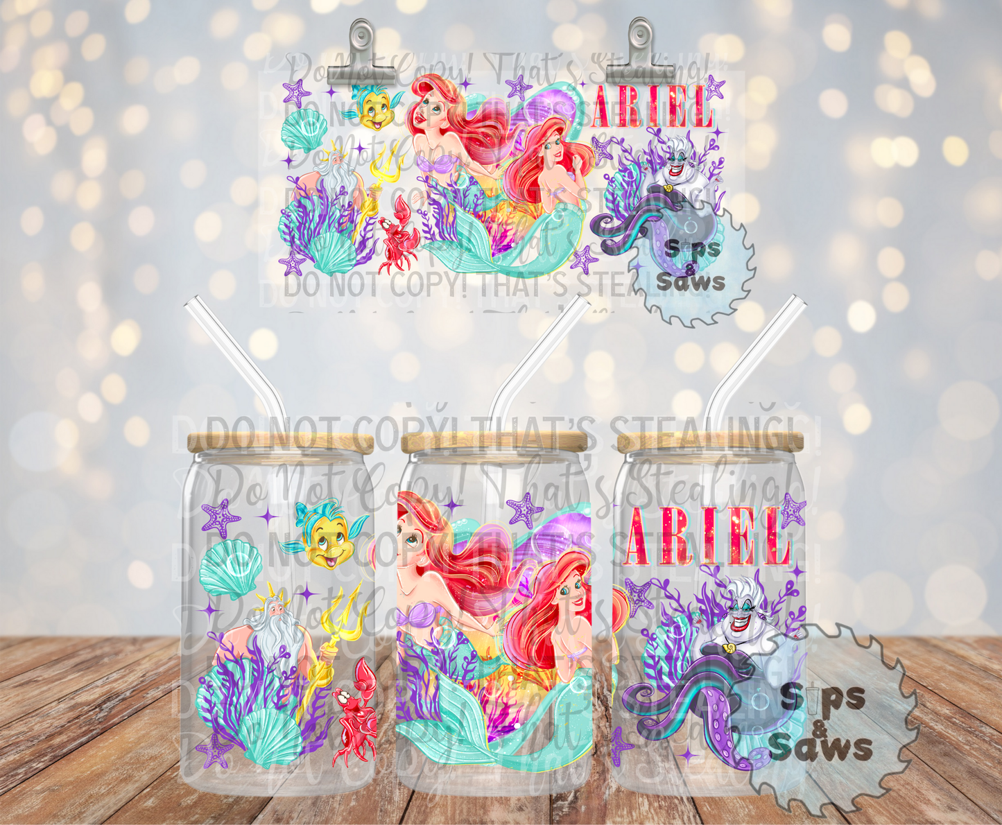16oz Mermaid Wrap
