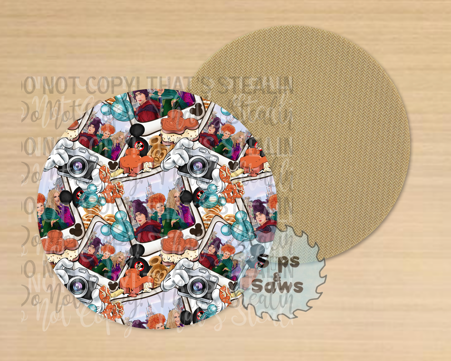 Hocus Pocus Sublimation Coaster