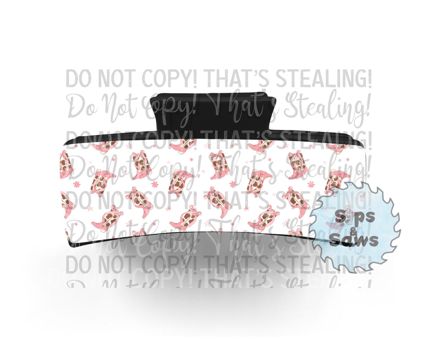 Boots Sublimation Hair Clip