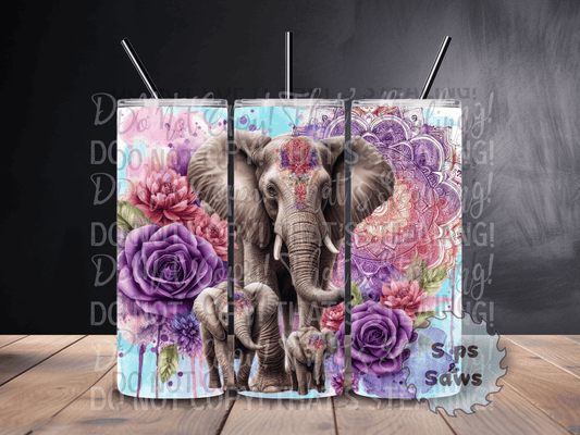 20oz Elephant Tumbler