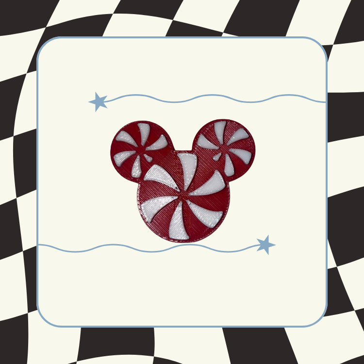 Red Candy Straw Topper