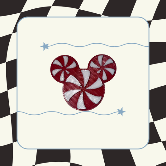 Red Candy Straw Topper